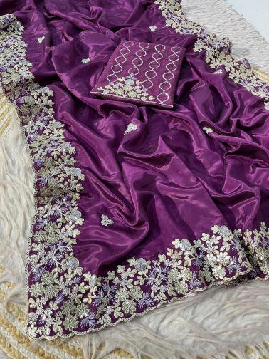 Vinayak gotafoil wholesale saree near me